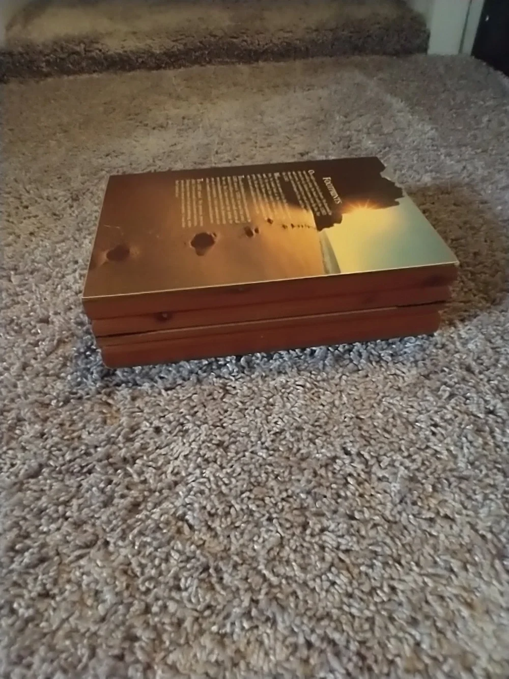 Footprints Poem Wooden Storage Box